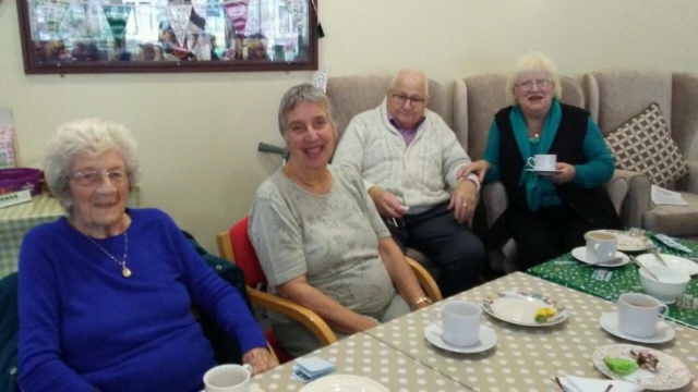 Residents' charity coffee mornings